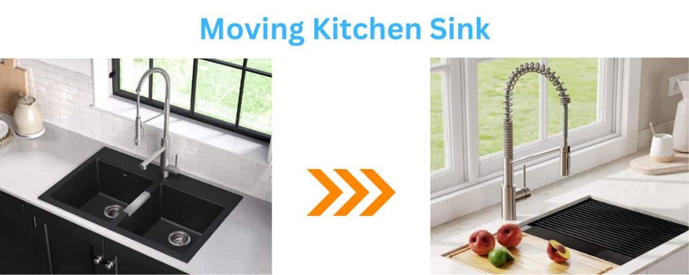 moving kitchen sink to another wall cost