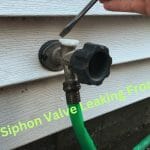 Anti Siphon Valve Leaking From Top