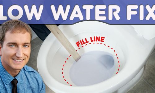 Low Water Level in Toilet Bowl