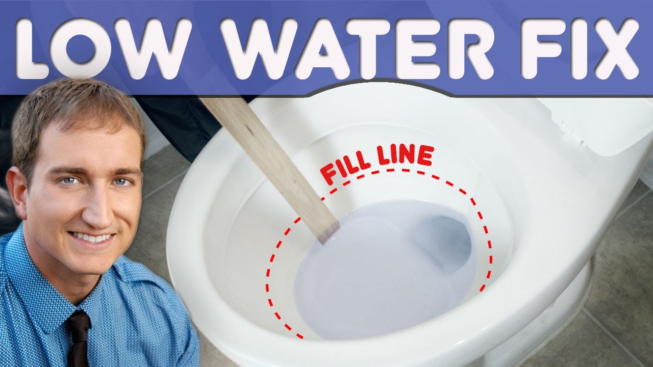 Low Water Level in Toilet Bowl