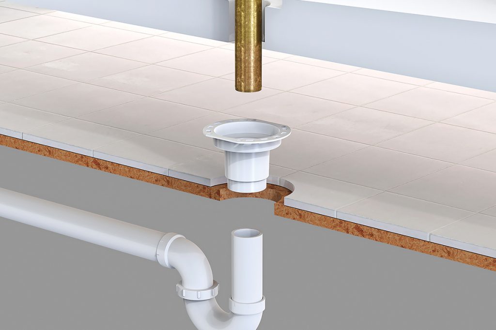 P-Trap Distance from Tub Drain