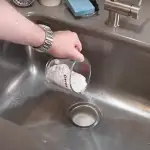 How to unblock kitchen sink without plunger