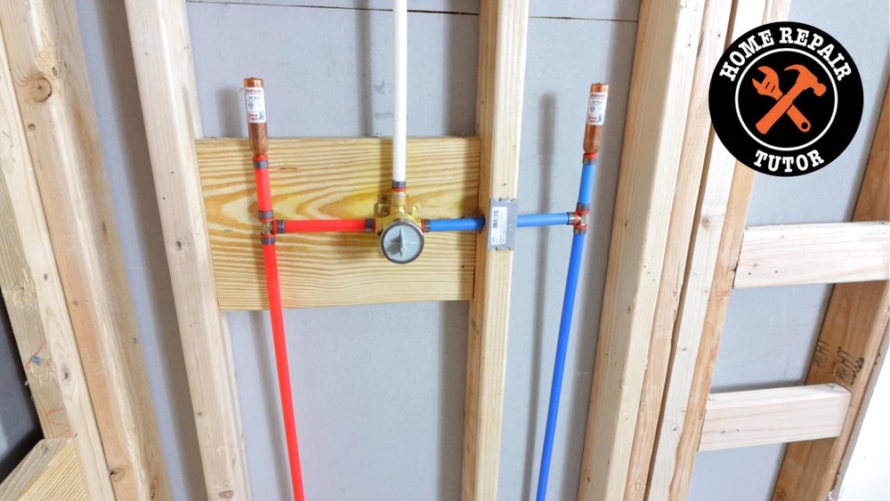How To Plumb A Bathroom With Pex